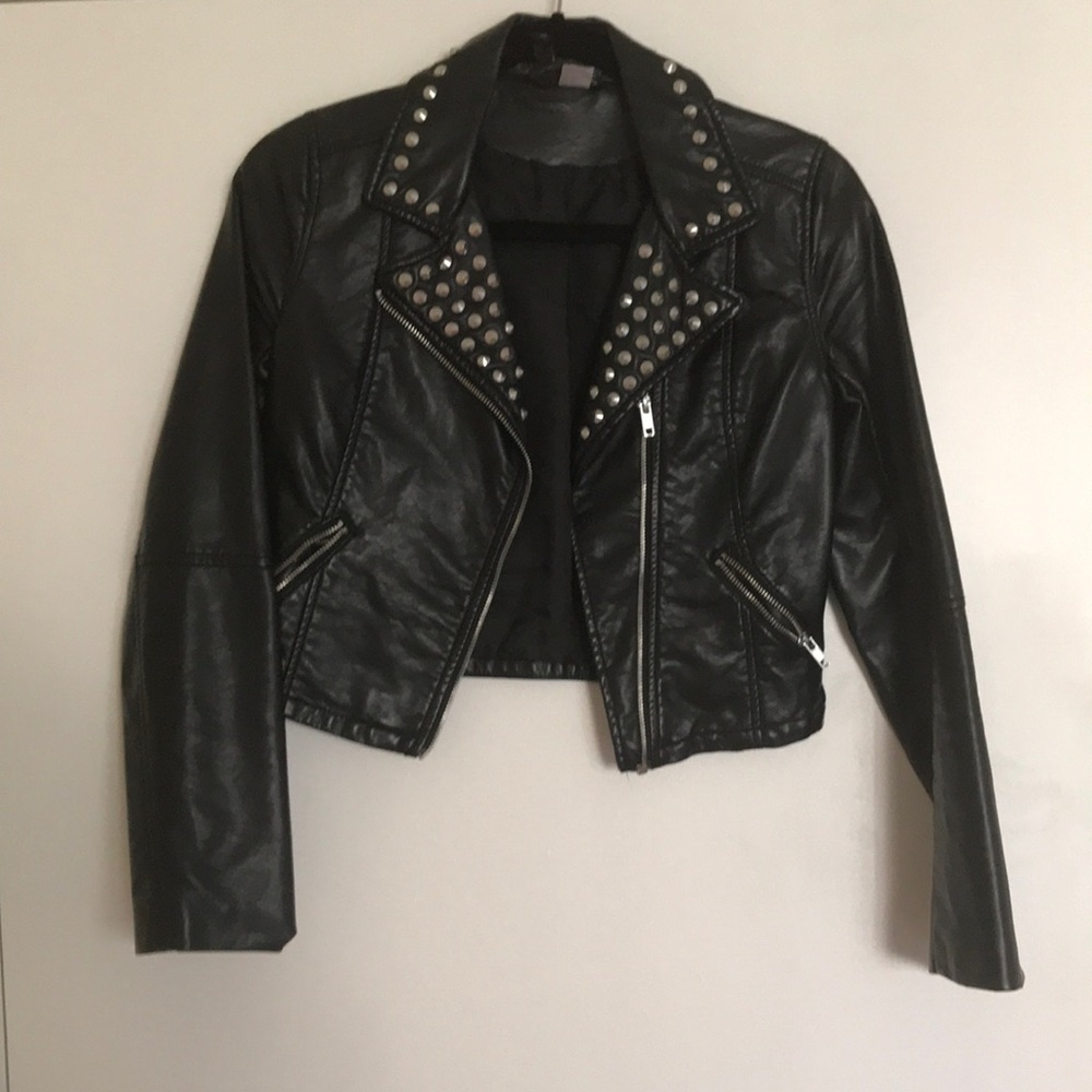 Leather jacket from H&M